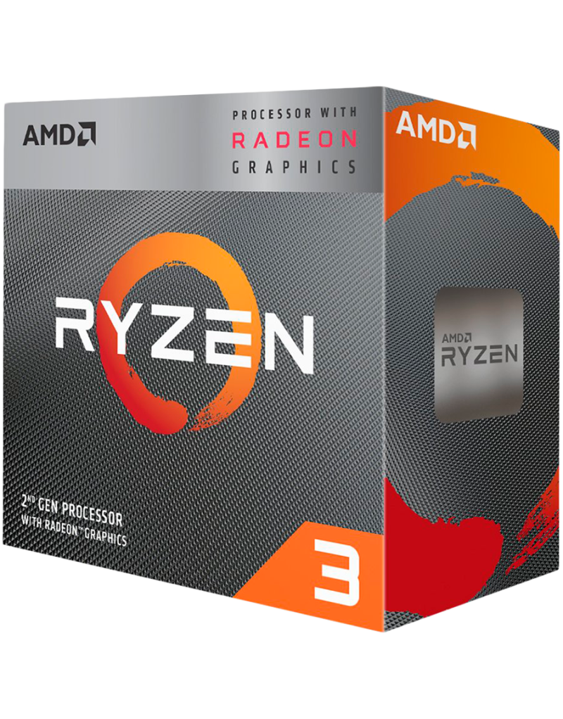  AMD CPU Desktop Ryzen 3 4C/4T 3200G  4 0GHz,6MB,65W,AM4  box, RX Vega 8...  - 1