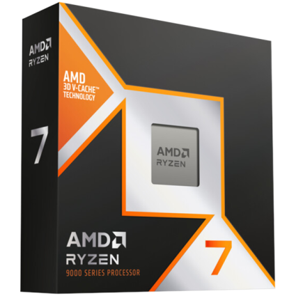  AMD CPU Desktop Ryzen 7 8/16T 9800X3D  5 2GHz,104MB,120W,AM5  box, with Radeon...  - 1
