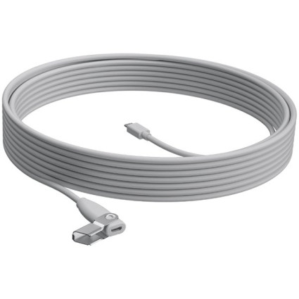 LOGITECH EXTENTION CABLE for Rally Mic Pod WHITE 10M - WW  - 1