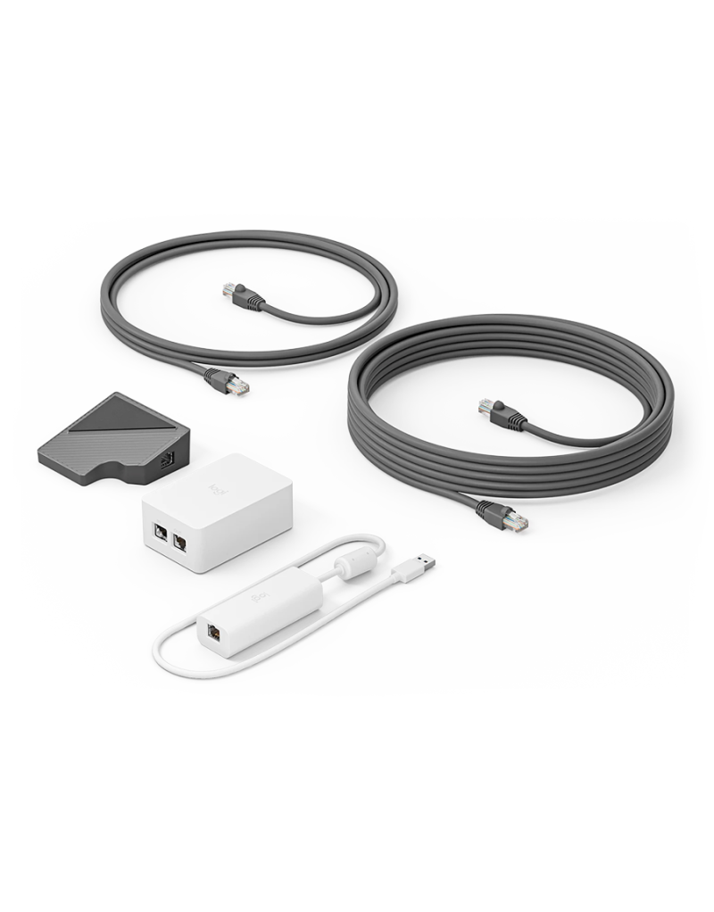  LOGITECH PoE Injector with plug set - OFF WHITE - OTHER - WW - POE INJECTOR W/...  - 1