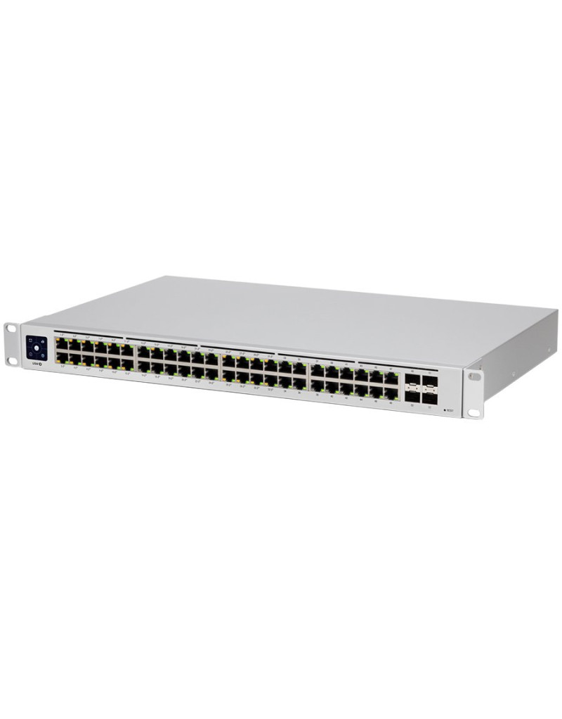 USW-48-PoE is 48-Port managed PoE switch with  48  Gigabit Ethernet ports including  32  802 3at PoE+ ports, and  4  SFP ports  