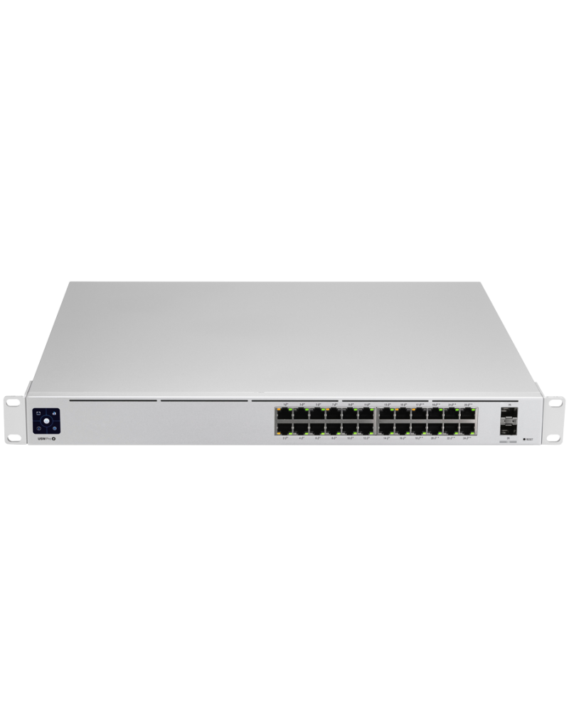 Ubiquiti USW-Pro-24-POE-EU configurable Gigabit Layer2 and Layer3 switch with auto-sensing 802 3at PoE+ and 802 3bt PoE++  - 1