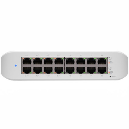 UniFi Desktop 16Port Gigabit Switch with PoE  - 1