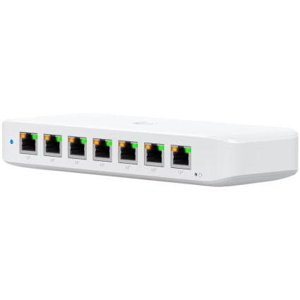  Ubiquiti USW-Ultra Layer 2, 8-port GbE PoE switch with versatile mounting...  - 1