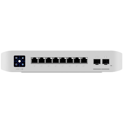  Ubiquiti USW-Pro-8-PoE-EU An 8-port, Layer 3 switch with PoE+ and PoE++ output ...  - 1