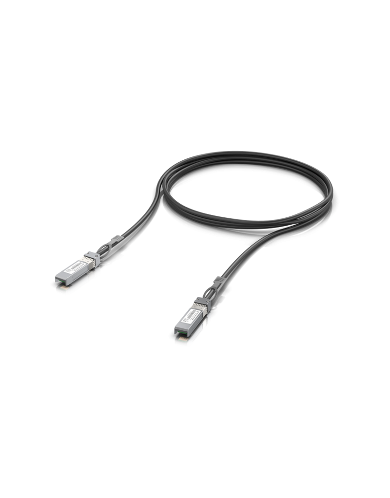Ubiquiti UACC-DAC-SFP10-3M 10 Gbps Direct Attach Cable, 3M  - 1