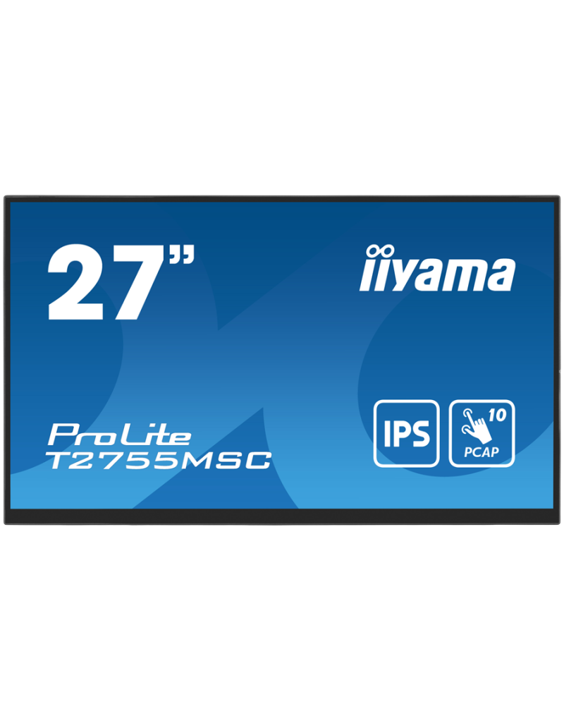 Iiyama ProLite T2755MSC-B1 - LED monitor27" touchscreen 1920 x 1080 Full HD ... - 1 Iiyama ProLite T2755MSC-B1 - LED monitor27" touchscreen 1920 x 1080 Full HD ... - 1