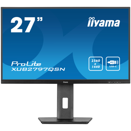  IIYAMA Monitor LED XUB2797QSN-B2 27" IPS 2560 x 1440  100Hz 300 cd/m² 1300:1...  - 1