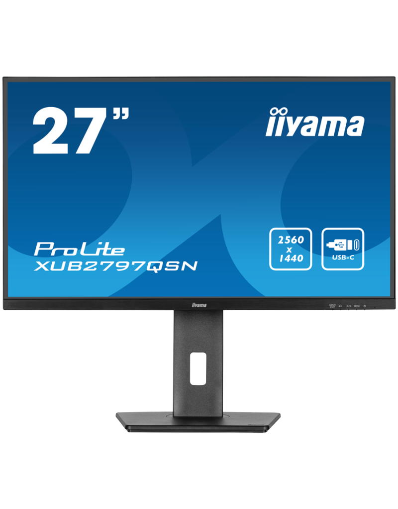 IIYAMA Monitor LED XUB2797QSN-B2 27" IPS 2560 x 1440 100Hz 300 cd/m² 1300:1... - 1 IIYAMA Monitor LED XUB2797QSN-B2 27" IPS 2560 x 1440 100Hz 300 cd/m² 1300:1... - 1