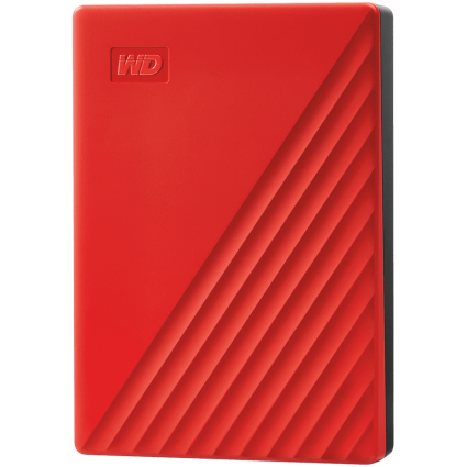 HDD External WD My Passport  4TB, USB 3 2  Red  - 1