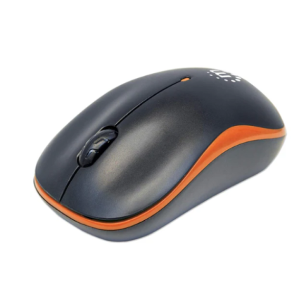 Miš Wireless Manhattan Success 179409, Black/Orange  - 1
