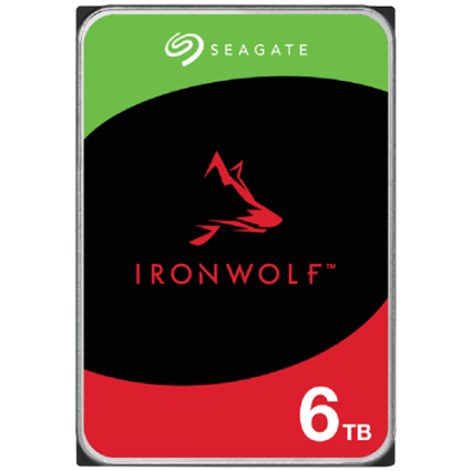 SEAGATE HDD IronWolf NAS  3 5''/6TB/SATA 6Gb/s/rpm 5400   - 1