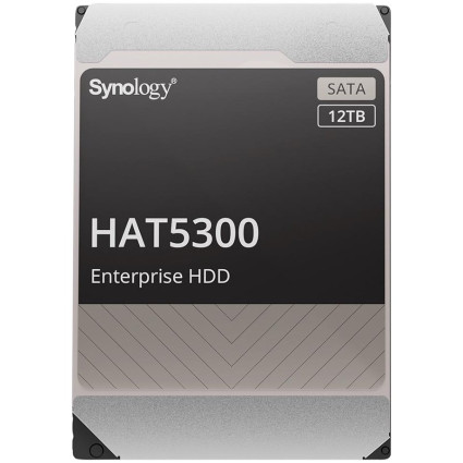  Synology HAT5300-12T 12TB 3 5" HDD SATA 6Gb/s, 7200rpm, Buffer size : 256 MiB,...  - 1