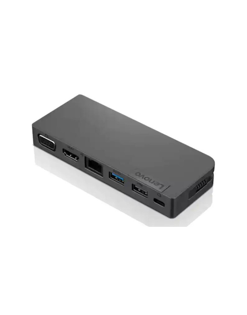 Lenovo Powered USB-C Travel Hub-Dock 4X90S92381 - 1 Lenovo Powered USB-C Travel Hub-Dock 4X90S92381 - 1