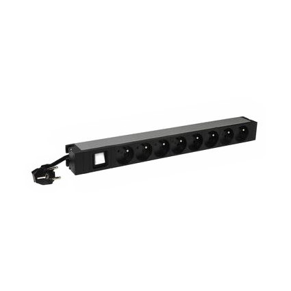  Legrand PDU 19'' 8 outlets German standard with luminous switch, 3m power supply...  - 1