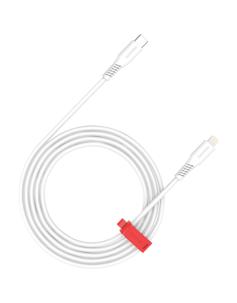 CANYON cable CLN30SC C-L 30W 2m White  - 1