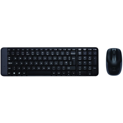 LOGITECH Wireless Desktop MK220 - EER - US International  - 1