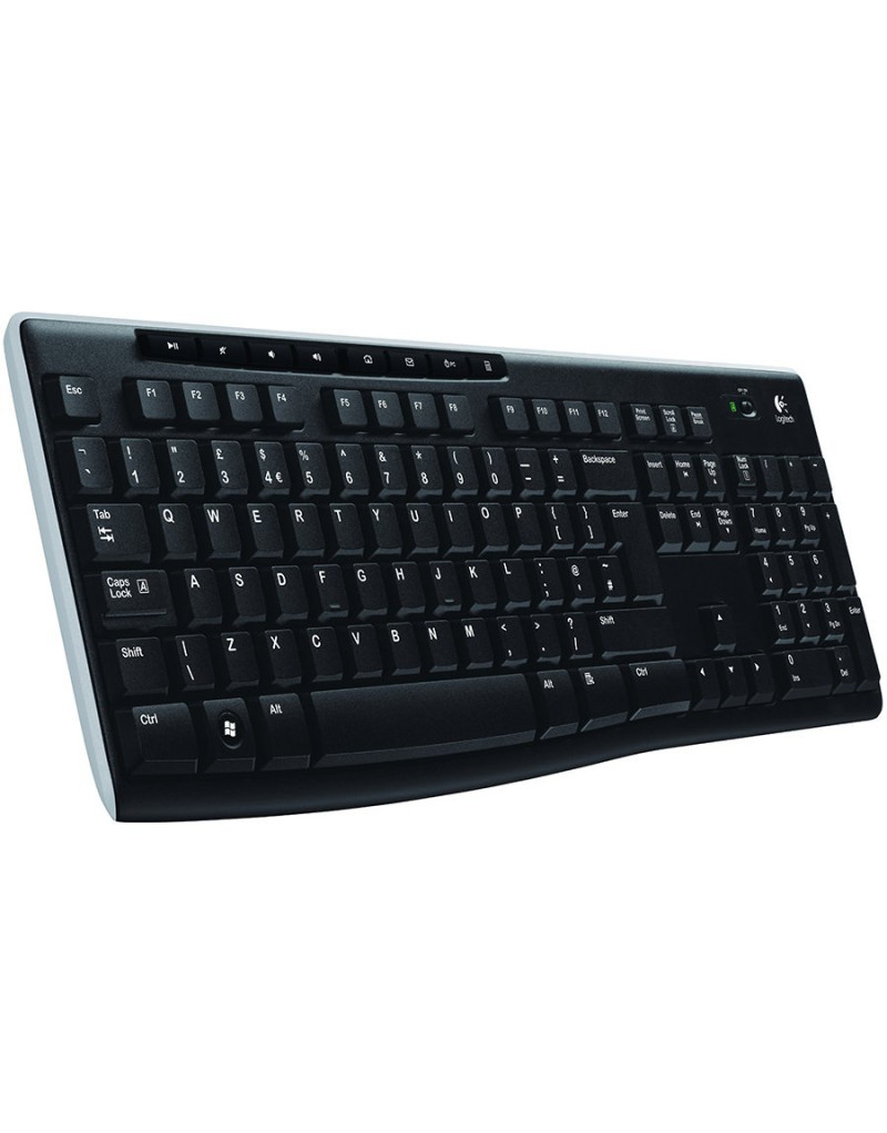 LOGITECH Wireless Keyboard K270 - EER - US International layout - 1 LOGITECH Wireless Keyboard K270 - EER - US International layout - 1