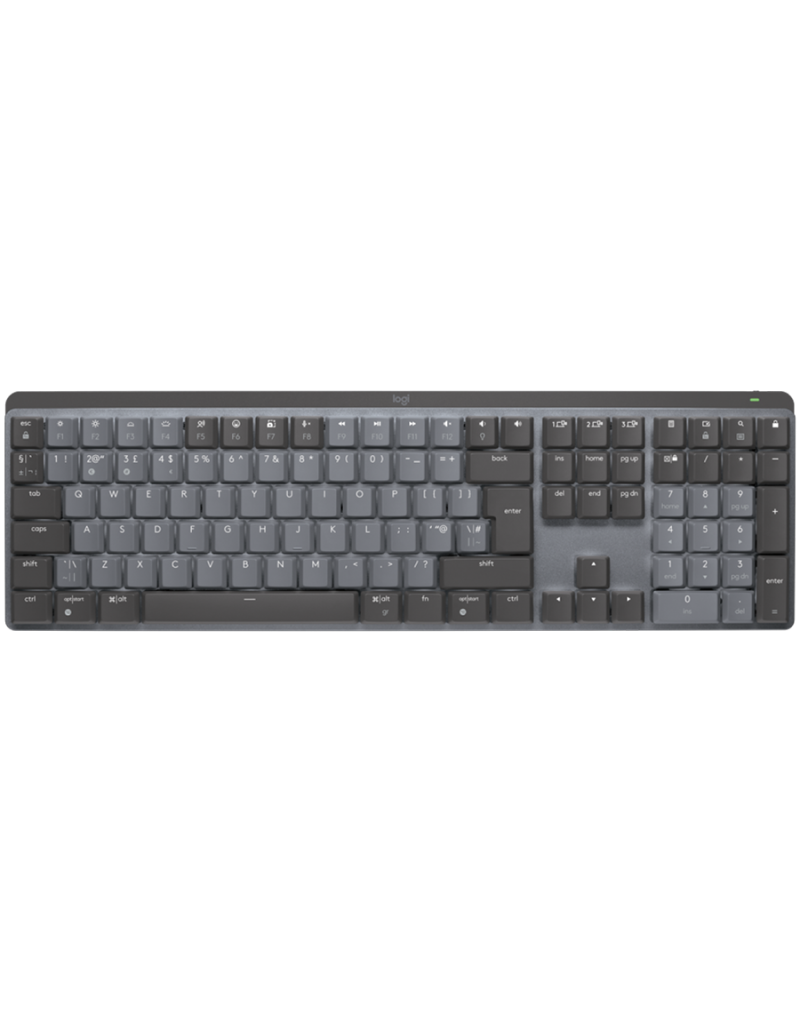  LOGITECH MX Mechanical Bluetooth Illuminated Keyboard - GRAPHITE - US INT'L -...  - 1