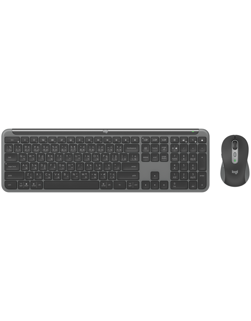 LOGITECH Signature Slim Combo MK950 - GRAPHITE - US INT'L - 2 4GHZ/BT- INTNL-973 - 1 LOGITECH Signature Slim Combo MK950 - GRAPHITE - US INT'L - 2 4GHZ/BT- INTNL-973 - 1