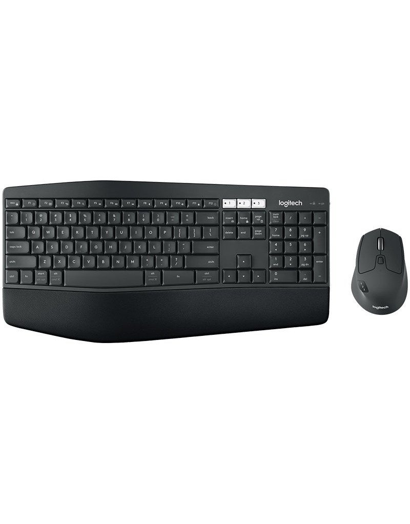 LOGITECH MK850 Bluetooth Performance Wireless Combo - BLACK - US INT'L - 1 LOGITECH MK850 Bluetooth Performance Wireless Combo - BLACK - US INT'L - 1