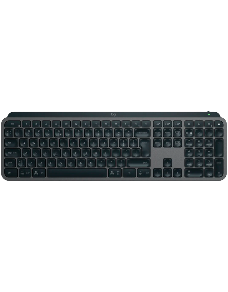 LOGITECH MX Keys S Bluetooth Illuminated Keyboard - GRAPHITE - US INT'L - 1 LOGITECH MX Keys S Bluetooth Illuminated Keyboard - GRAPHITE - US INT'L - 1