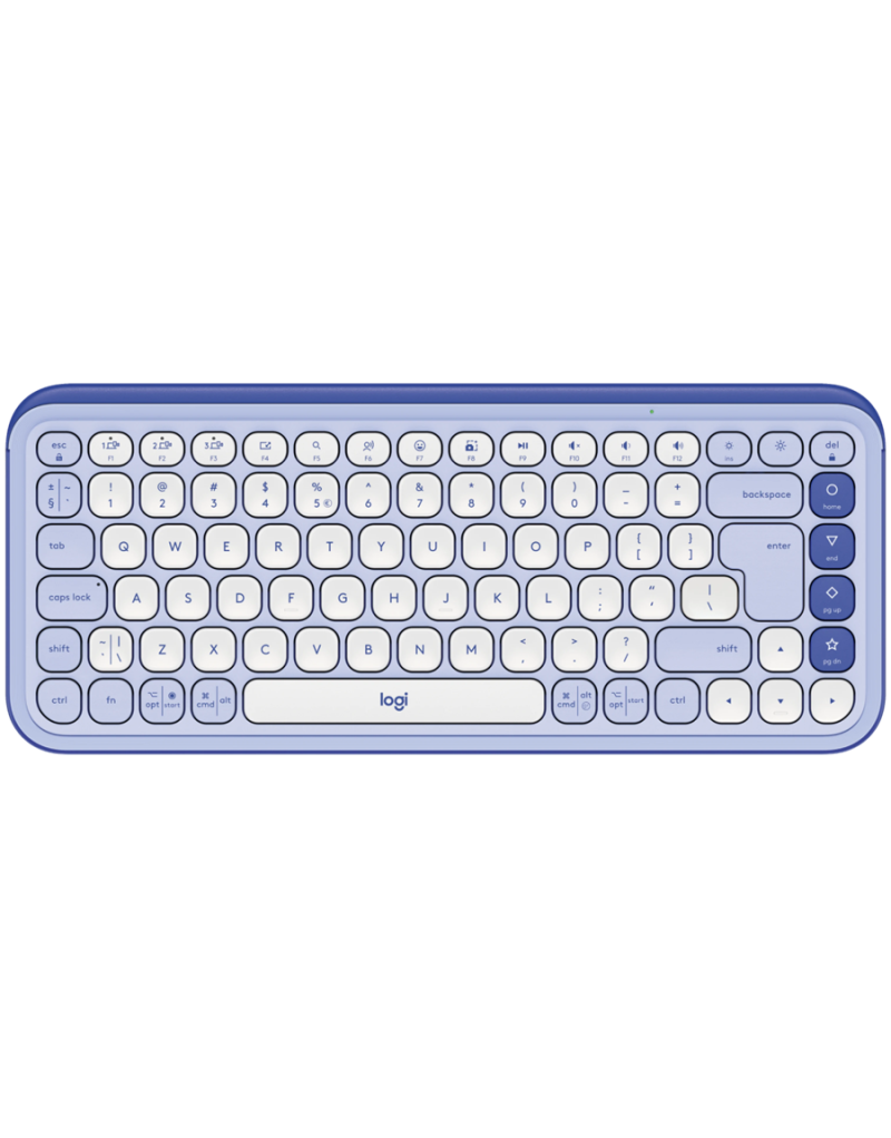 LOGITECH POP ICON KEYS - LILAC  - US INT'L - BT  - INTNL-973  - 1