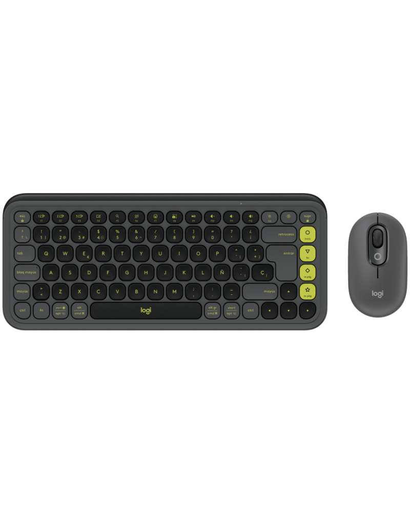 LOGITECH POP ICON COMBO - GRAPHITE - US INT'L - BT - INTNL-973 - 1 LOGITECH POP ICON COMBO - GRAPHITE - US INT'L - BT - INTNL-973 - 1