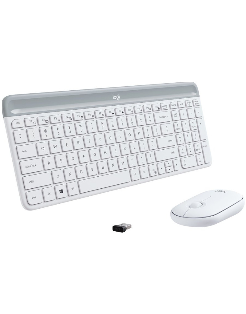 LOGITECH MK470 Slim Wireless Combo - OFF-WHITE - US INT'L - 1 LOGITECH MK470 Slim Wireless Combo - OFF-WHITE - US INT'L - 1