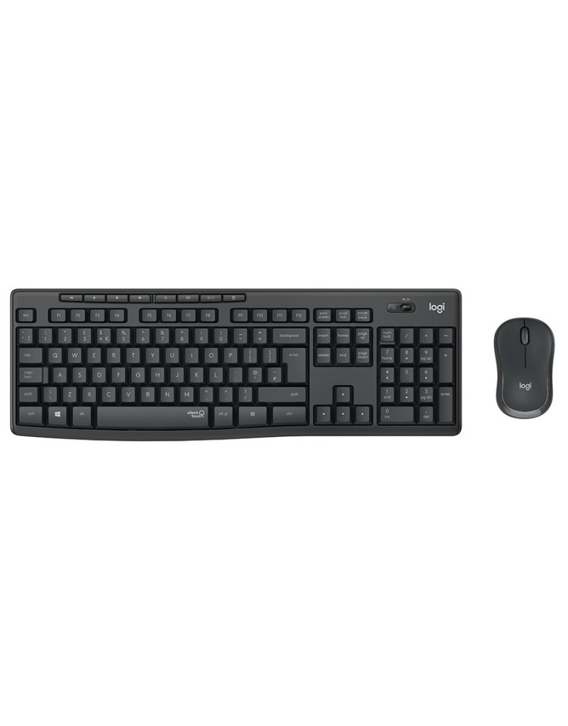 LOGITECH MK295 Silent Wireless Combo - GRAPHITE - HRV-SLV-SRB - 1 LOGITECH MK295 Silent Wireless Combo - GRAPHITE - HRV-SLV-SRB - 1