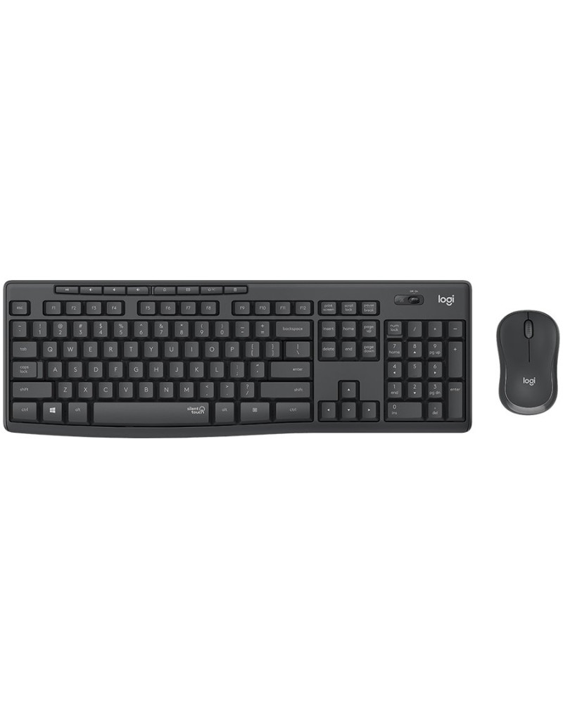 LOGITECH MK295 Silent Wireless Combo - GRAPHITE - US INT'L - 2 4GHZ - INTNL - 1 LOGITECH MK295 Silent Wireless Combo - GRAPHITE - US INT'L - 2 4GHZ - INTNL - 1