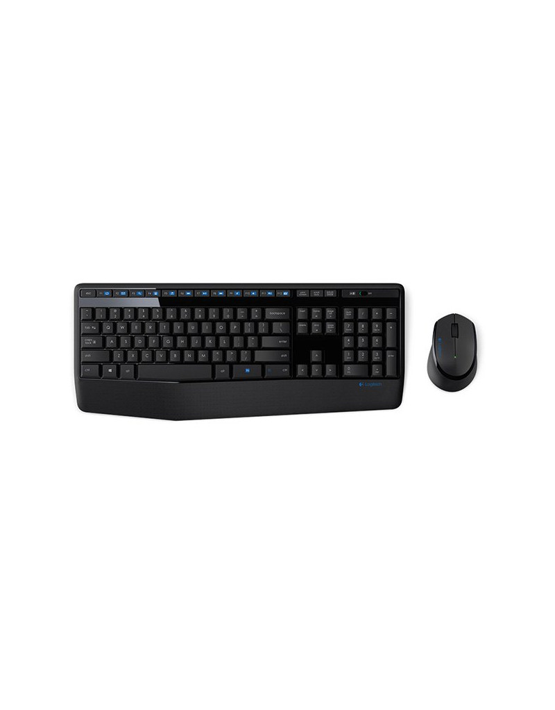 LOGITECH MK345 Wireless Combo - BLACK - US INT'L  - 1