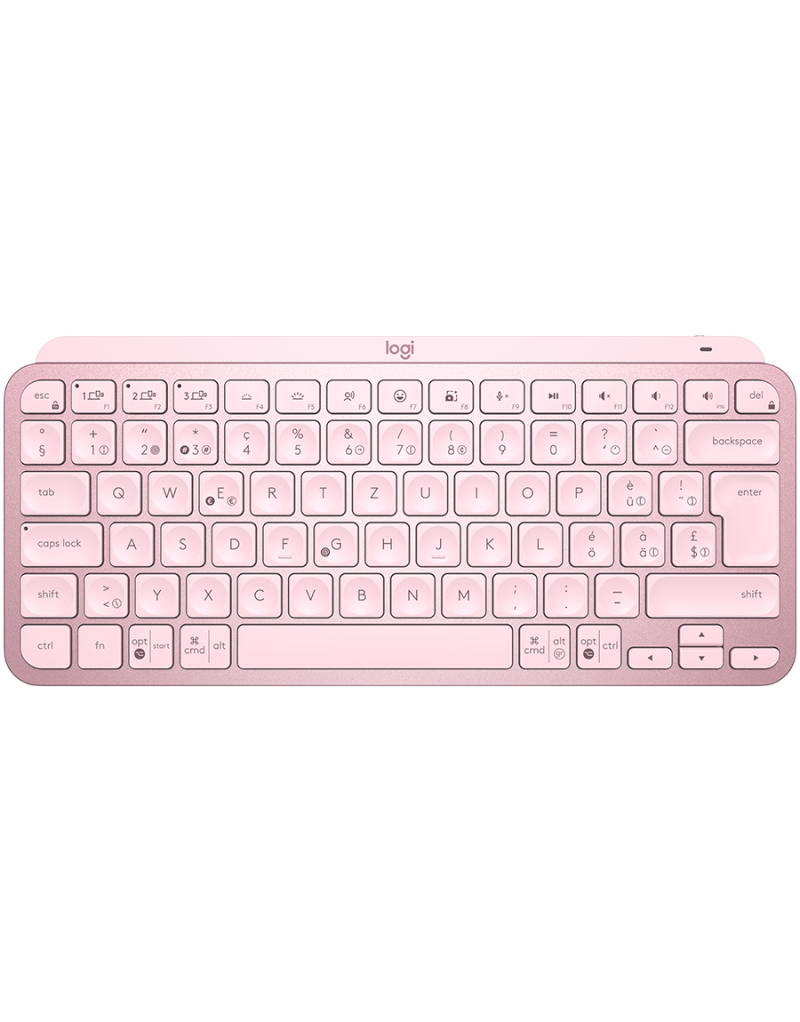 LOGITECH MX Keys Mini Bluetooth Illuminated Keyboard - ROSE - US INT'L  - 1