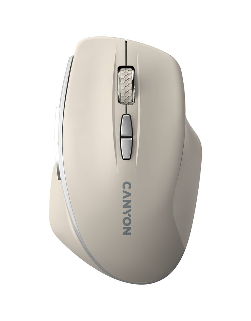 CANYON mouse MW-21 BlueLED 7buttons Wireless Cosmic Latte - 1 CANYON mouse MW-21 BlueLED 7buttons Wireless Cosmic Latte - 1