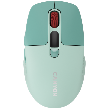 CANYON mouse MW-26 LCD Silent Dual Mode Wireless Green  - 1