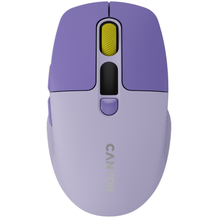 CANYON mouse MW-26 LCD Silent Dual Mode Wireless Violet  - 1
