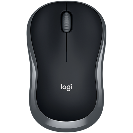 LOGITECH M185 Wireless Mouse - SWIFT GREY - EER2  - 1