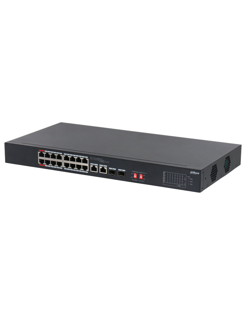 S3218-16ET-135 18port Unmanaged PoE switch DAHUA - 1