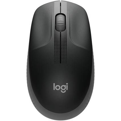 LOGITECH M190 Full-size wireless mouse - CHARCOAL - 2 4GHZ - EMEA - M190  - 1