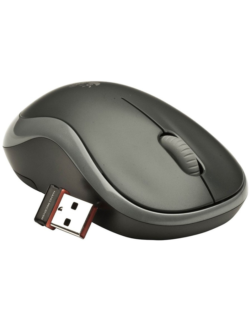 LOGITECH M185 Wireless Mouse - SWIFT GREY - EWR2  - 1