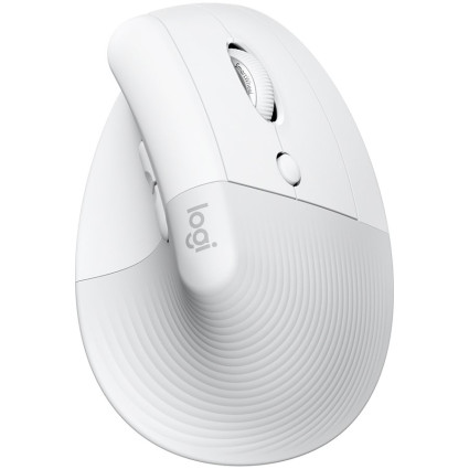 LOGITECH Lift Bluetooth Vertical Ergonomic Mouse - OFF-WHITE/PALE GREY  - 1