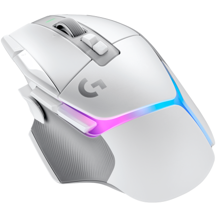 LOGITECH G502 X PLUS  - WHITE/PREMIUM - 2 4GHZ - EER2 -  933  - 1
