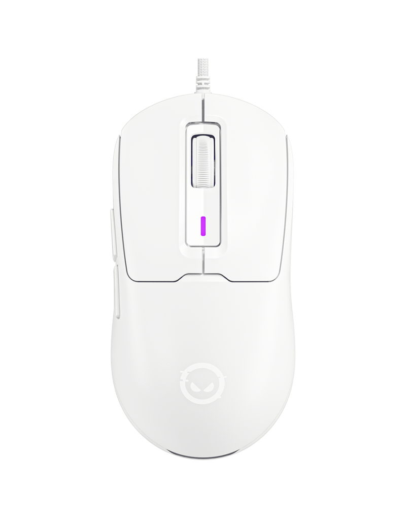 LORGAR MSA10, Ultralight Wired Gaming Mouse Advanced, white  - 1