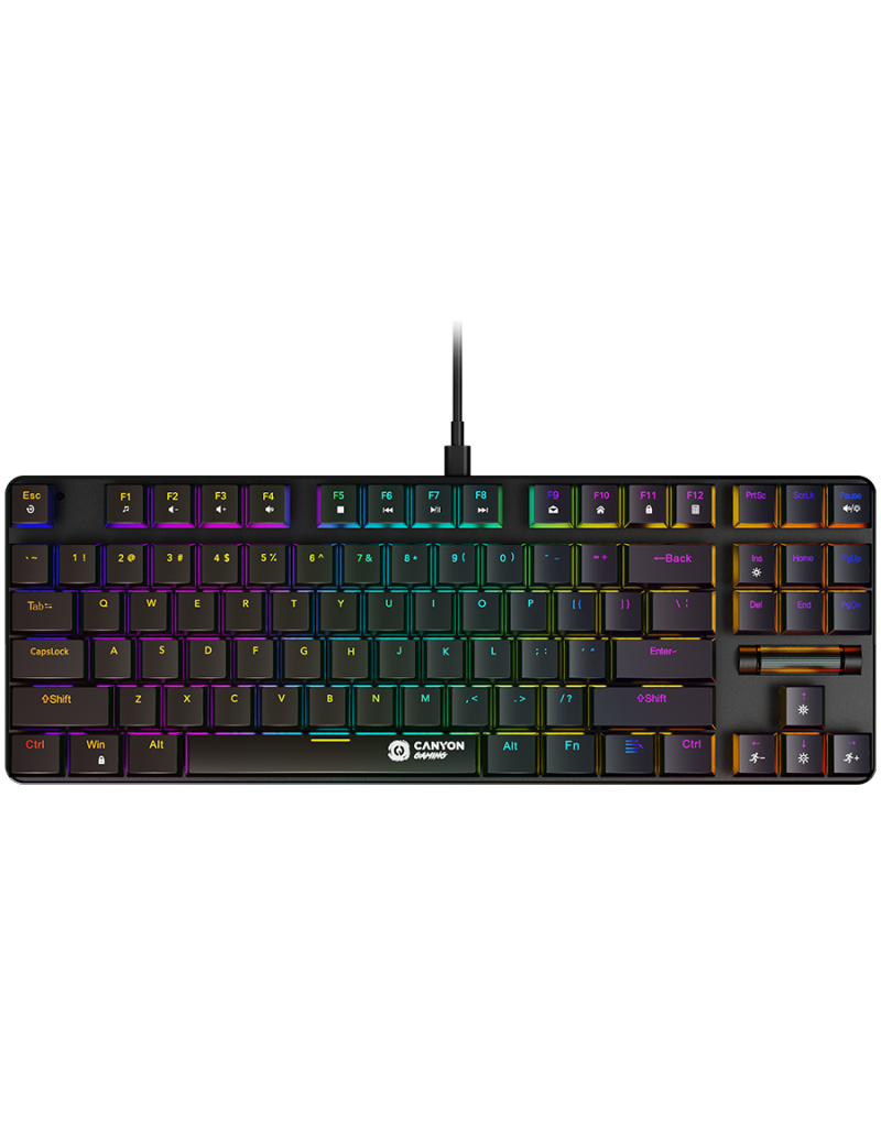 CANYON keyboard Cometstrike TKL GK-50 EN Wired - 1 CANYON keyboard Cometstrike TKL GK-50 EN Wired - 1