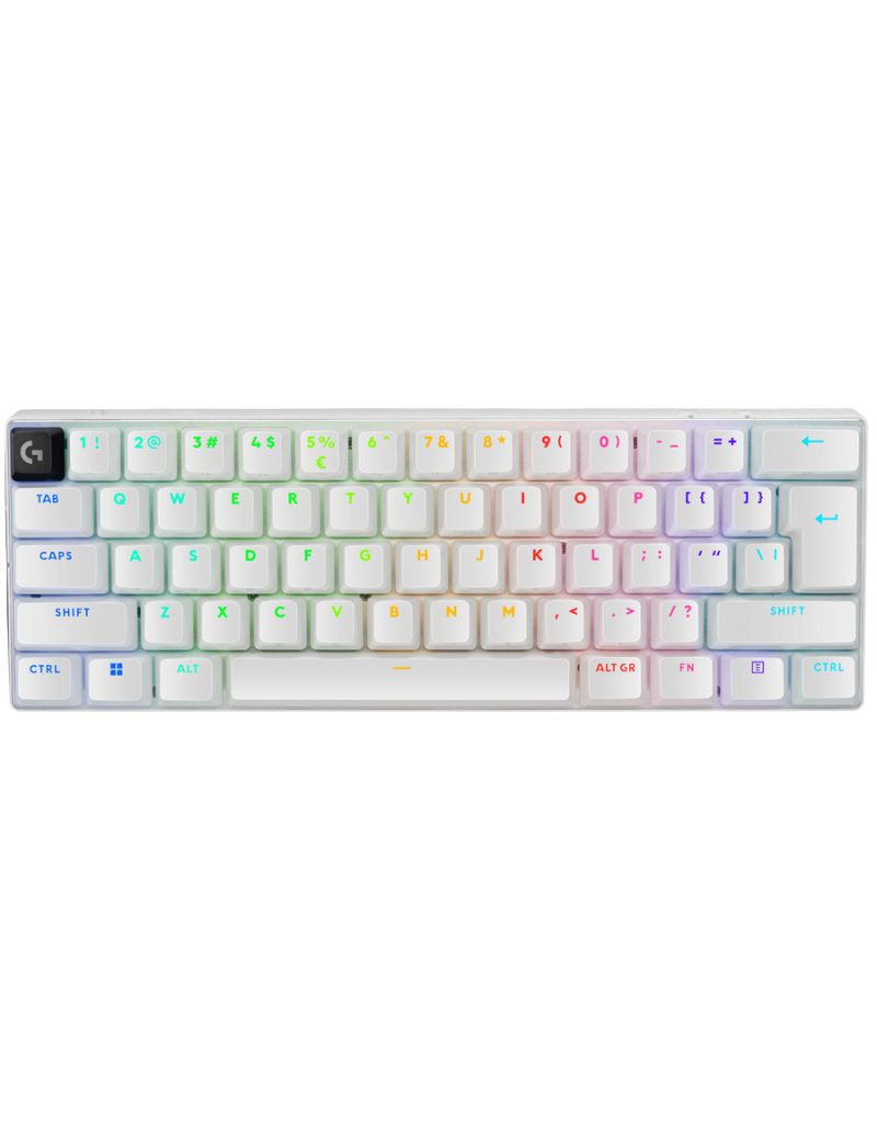 LOGITECH G PRO X 60 LIGHTSPEED Wireless Gaming Keyboard Tactile - WHITE - US... - 1 LOGITECH G PRO X 60 LIGHTSPEED Wireless Gaming Keyboard Tactile - WHITE - US... - 1