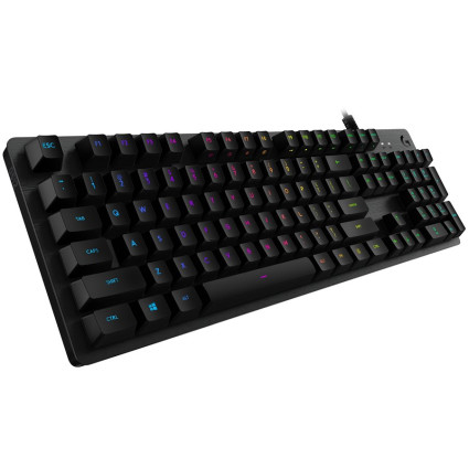  LOGITECH G512 Corded LIGHTSYNC Mechanical Gaming Keyboard - CARBON - US INT'L -...  - 1