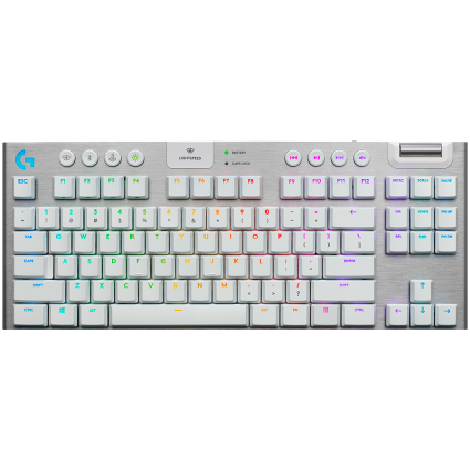  LOGITECH G915 X LIGHTSPEED TKL Wireless Gaming Keyboard - WHITE - US INT'L - 2...  - 1