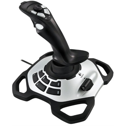 LOGITECH Extreme 3D Pro Joystick - SILVER/BLACK - USB  - 1