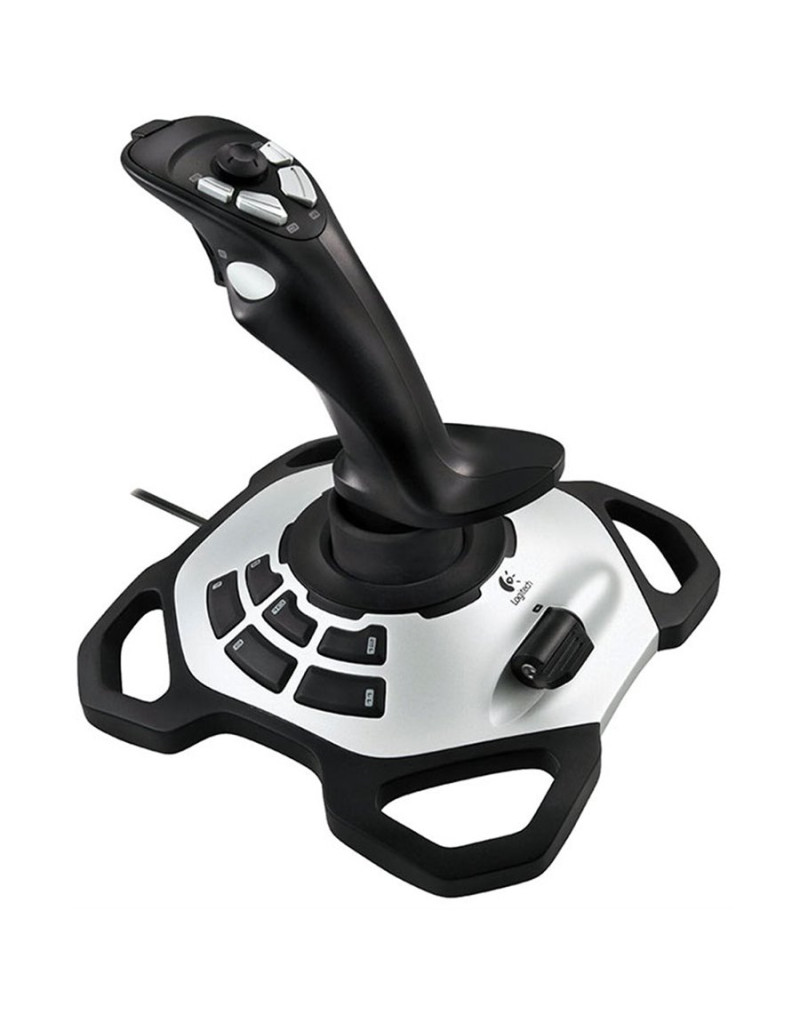 LOGITECH Extreme 3D Pro Joystick - SILVER/BLACK - USB  - 1