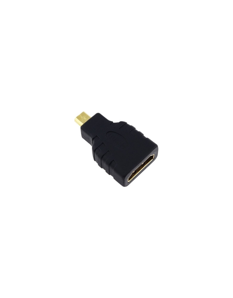 Adapter Micro HDMI (M) - HDMI (F) crni FAST ASIA - 1